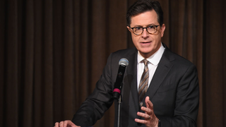 When describing Trump’s soul, Stephen Colbert has to resort to profanities<em></em>